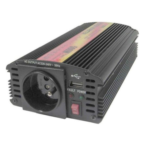 Carspa CAR500U 24V/230V 500W USB