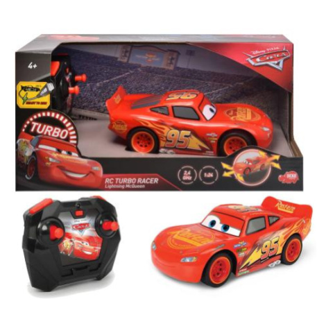 RC Cars 3 Blesk McQueen Turbo Racer 1:24, 17cm, 2kan