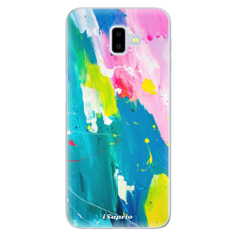 Odolné silikónové puzdro iSaprio - Abstract Paint 04 - Samsung Galaxy J6+
