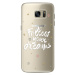 Plastové puzdro iSaprio - Follow Your Dreams - white - Samsung Galaxy S7