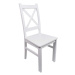 Jedálenská stolička Kasper (biela)