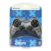 Gamepad Defender Zoom, 10tl., USB, šedý, vibrační, Windows XP/VISTA/7/8/10