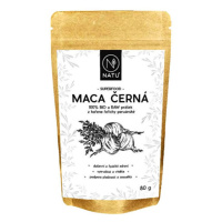 NATU Maca cerná BIO prášek 80 g