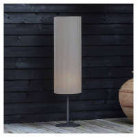 PR Home vonkajšia stojacia lampa Agnar, tmavo sivá / hnedá, 100 cm