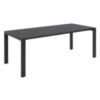 Jedálenský stôl Brisbane 200x75x90 cm (čierna)