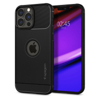 Odolné puzdro na Apple iPhone 13 Pro Spigen Rugged Armor čierne