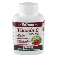 MEDPHARMA Vitamín C 1000 mg so šípkami 60 + 7  tabliet ZADARMO