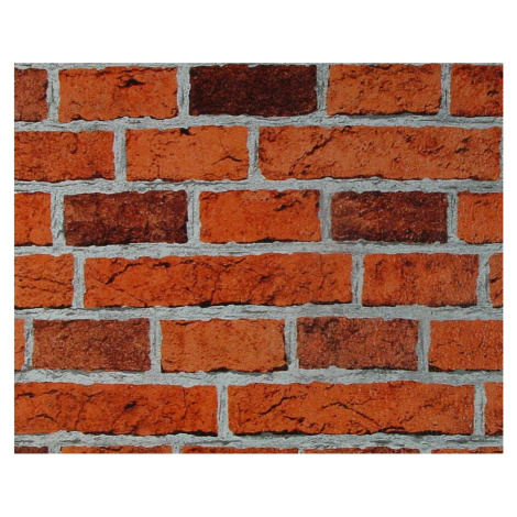 A. S. Creation Tapeta papierová DECORA NATUR 4 Tehla červená FSC AS-Création