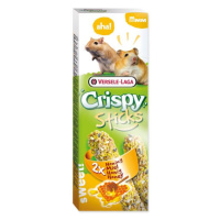 Tyčinka Versele-Laga Crispy škrečok a pieskomil, s medom 110g 2ks