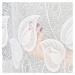 Biela žakarová záclona NORA 450x180 cm