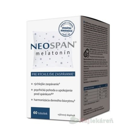 NEOSPAN melatonín 60 ks