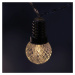 LED svetelná reťaz v tvare žiaroviek DecoKing Bulb, 20 svetielok, 2,4 m