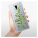 Odolné silikónové puzdro iSaprio - Green Plant 01 - Samsung Galaxy J6+