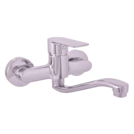 RAV SLEZÁK Vltava drezová batéria s otočným ramienkom 100 mm chróm vte401.0/26 VTE401.026