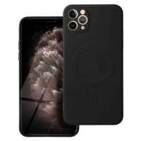 Silikónové puzdro na Apple iPhone 11 Pro Silicone Mag Cover čierne