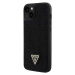 Guess Rhinestones Triangle Metal Logo Apple iPhone 15 Plus GUHCP15MHDGTPK Black