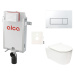 Cenovo zvýhodnený závesný WC set Alca na zamurovanie + WC Glacera Alfa SIKOAA8