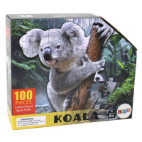 mamido Puzzle 100 dielov s motívom Koaly na strome Zvieratá