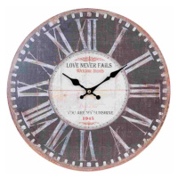 Nástenné hodiny Clayre & EEF, 6KL0414, 34cm