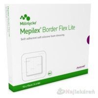 Mepilex Border Flex Lite, samolepivé krytie (15x15 cm), 5ks