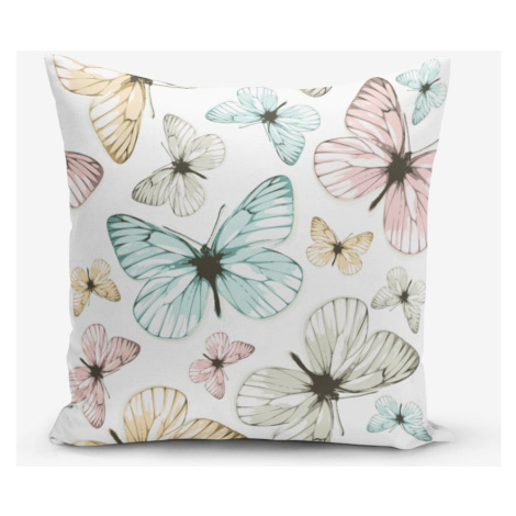 Obliečka na vankúš s prímesou bavlny Minimalist Cushion Covers Butterfly, 45 × 45 cm