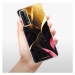 Odolné silikónové puzdro iSaprio - Gold Pink Marble - Huawei P Smart 2021