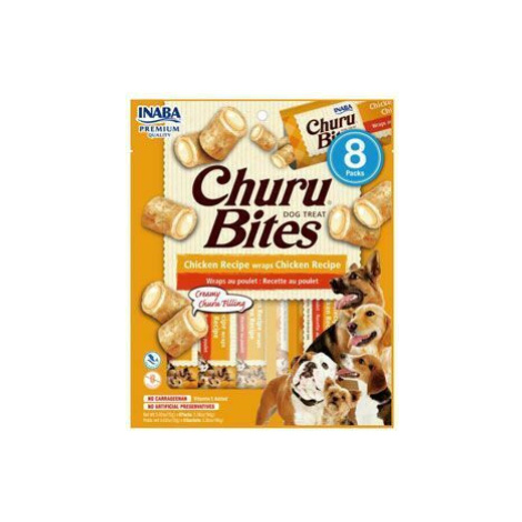 Churu Dog Bites Chicken Wraps 8x12g + Množstevná zľava Churu 3 + 1 ZADARMO