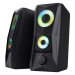 TRUST reproduktory GXT 606 Javv RGB-Illuminated 2.0 Speaker Set, čierna