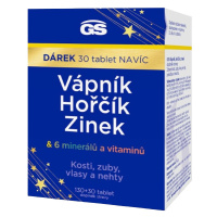 GS Vápnik, horčík, zinok 130 + 30 tabliet