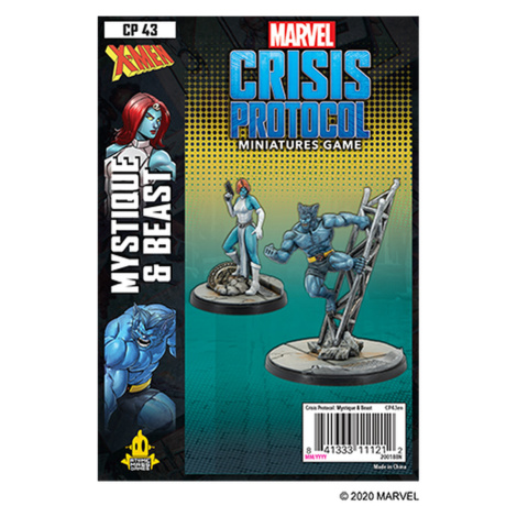 Atomic Mass Games Marvel Crisis Protocol: Mystique and Beast