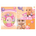 Smoby detská zvuková bábika Minikiss 160151 ružová
