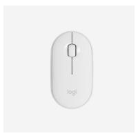 Logitech Pebble Wireless Mouse M350, svetlo šedá