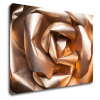 Impresi Obraz Abstrakt zlatá ruža - 70 x 50 cm