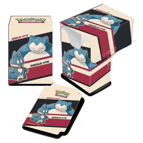 Pokémon Snorlax Munchlax DB krabička na 75 kariet