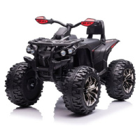 mamido  Detská elektrická štvorkolka ATV Power 4x4 čierna