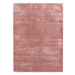 Kusový koberec Brilliant Shaggy 4200 Rose Rozmery kobercov: 60x110