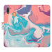 Flipové puzdro iSaprio - Abstract Paint 06 - Samsung Galaxy A40