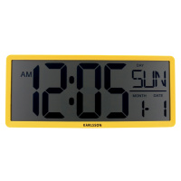 Digitálne hodiny Karlsson Table Clock Retro LCD KA6020YE, 36cm