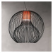 Modo Luce Icaro Ball závesná lampa Ø 50 cm čierna