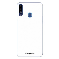Odolné silikónové puzdro iSaprio - 4Pure - bílý - Samsung Galaxy A20s