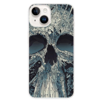 Odolné silikónové puzdro iSaprio - Abstract Skull - iPhone 15 Plus