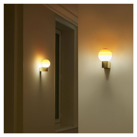 Nástenné svietidlo LED MARSET Dipping Light A1, oranžová/zlatá