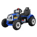 mamido  Detský elektrický traktor Kingdom modrý