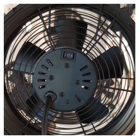 Stolový ventilátor Beacon Breeze bronz/orech, Ø 20 cm, tichý BEACON LIGHTING
