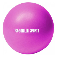 Gorilla Sports Mini lopta na pilates, 28 cm, fialová