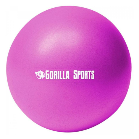 Gorilla Sports Mini lopta na pilates, 28 cm, fialová