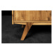 Vitrína z dubového dreva 100x154 cm Retro - The Beds