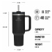 STANLEY Quencher H2.O FlowState Tumbler 1180 mlBlack Tonal