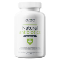 ALIVER NUTRACEUTICS Natural antibiotics, prírodné antibiotikum 60 kapsúl