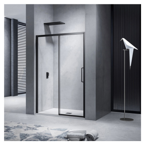 H K - Posuvné sprchové dvere NERO B2 140cm L / P variant SE-NEROB2140